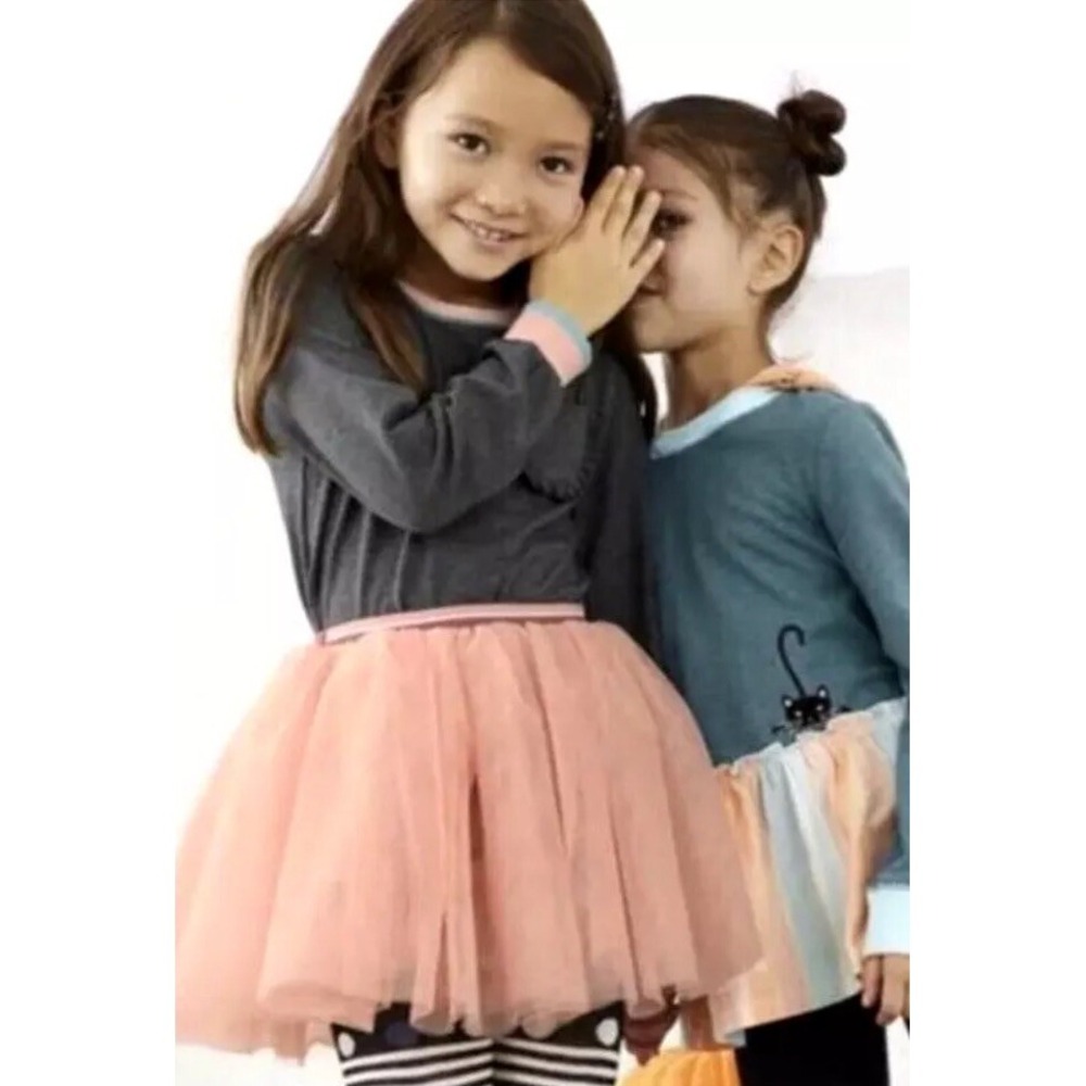 Matilda Jane Girls Pink Imagine Marcia Milloh Tutu Skirt Size Medium